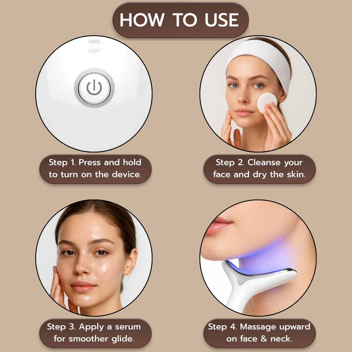 Face & Neck Lifting Device